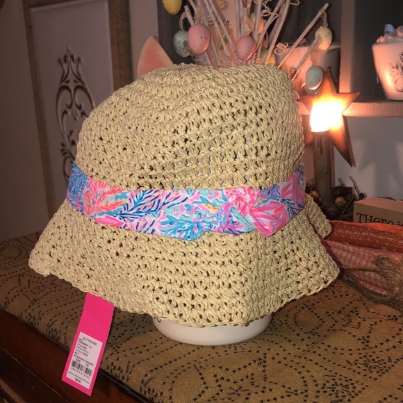 Lilly Pulitzer Tropical Bucket Hat Multi Splash-dance Accessories One Size - Picture 5 of 9